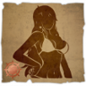 Suspicious Woman Trophy