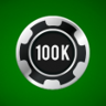 Jackpot 100.000 Trophy