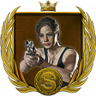 Sizzling Scarlet Hero Trophy