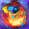 Suicide robot Trophy