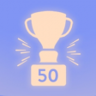 Perfect Game 50 Trophy