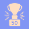 Perfect Game 50 Trophy