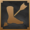 Arrow in the heel Trophy