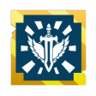 Damage Dealer Gold Trophy