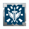 Damage Dealer Silver Trophy