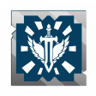 Damage Dealer Silver Trophy