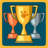 Meow Motors champion! Trophy
