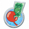 Krabs' First Dollar Trophy