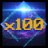 3 Digit chain Trophy
