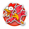 Red chicken Trophy