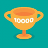 10000 strokes! Trophy