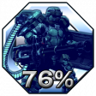 Conquest 76% Trophy