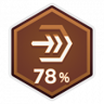 78% Story Progress Trophy