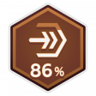 86% Story Progress Trophy