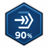 90% Story Progress Trophy