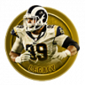 Aaron Donald Legacy Award Trophy