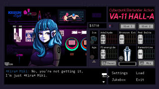 VA-11 Hall-A: Cyberpunk Bartender Action Screenshot 4