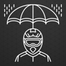 Lucky in the rain Trophy