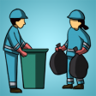 Trash Collector Trophy