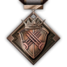Distinguished Crimson Claw Medal Trophy