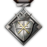 Distinguished Gold Sword Medal Trophy