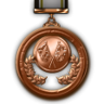 Royal Army Wolf Pack Medal Trophy
