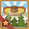 Big hat on his hip Trophy