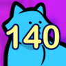 Found 140 cats Trophy