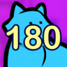 Found 180 cats Trophy
