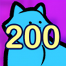 Found 200 cats Trophy