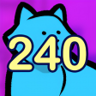 Found 240 cats Trophy