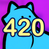 Found 420 cats Trophy
