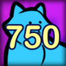 Found 750 cats Trophy