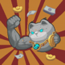Lady Luck is a cool cat Trophy