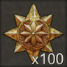 Gold x100 Trophy