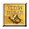 One coin clear Trophy