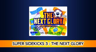 Arcade Archives: Super Sidekicks 3 - The Next Glory
