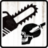 Knife Beats Chainsaw Trophy