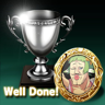 Well Done! Trophy