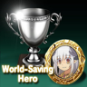 World-Saving Hero Trophy