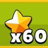 Collect 60 stars Trophy