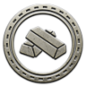 Glittering gold Trophy