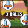 3-ball collected Trophy