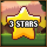 3 stars earned Trophy