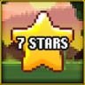 7 stars earned Trophy