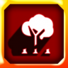 I just want to watch the trees fall Trophy