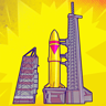 Monster Jam Space Program Trophy