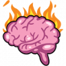 Brains to burn Trophy