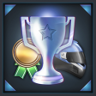 100% Clear Trophy