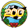 200 Checkered Flags Trophy